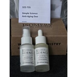 Isomers Simple Science Anti-Aging Duo Unisex 30ml White New Retinol